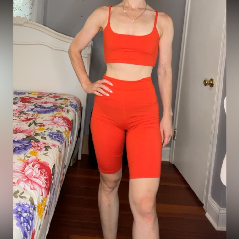 Red two piece set